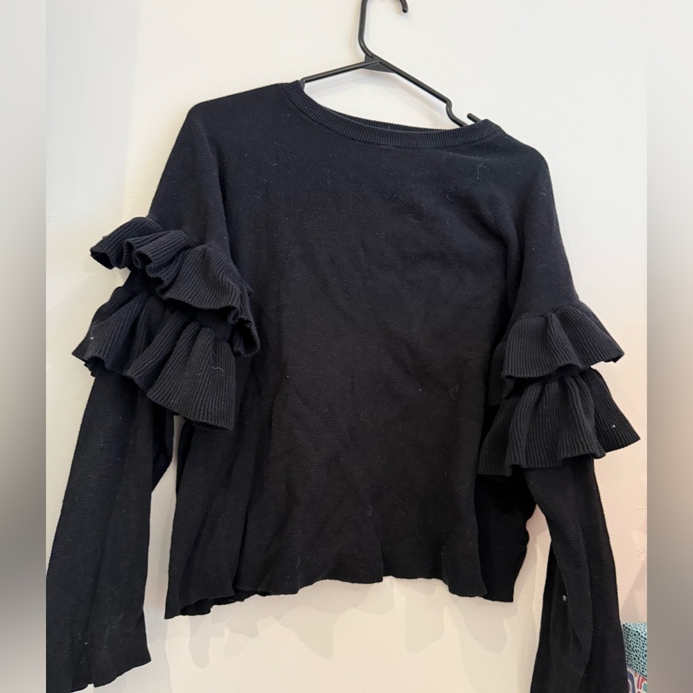 Ruffle Sleeve Top